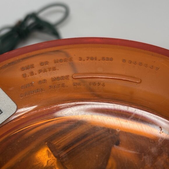 Dominion Automotive 74-5146X Teardrop Light Beacon KD Lamp Amber Emergency MiC - Picture 9 of 16